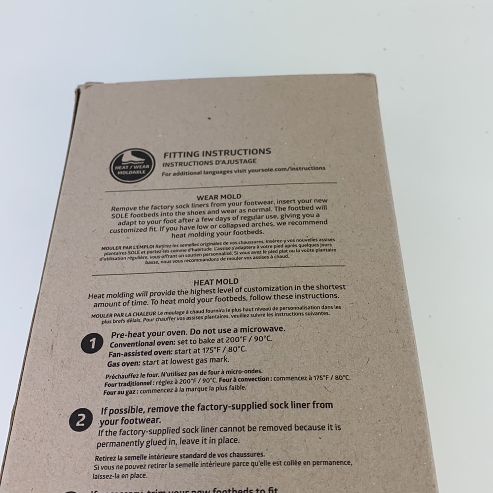 Sole Performance Thick Cork Footbed Athletic Running Insoles Men's Size 13 - Picture 4 of 8